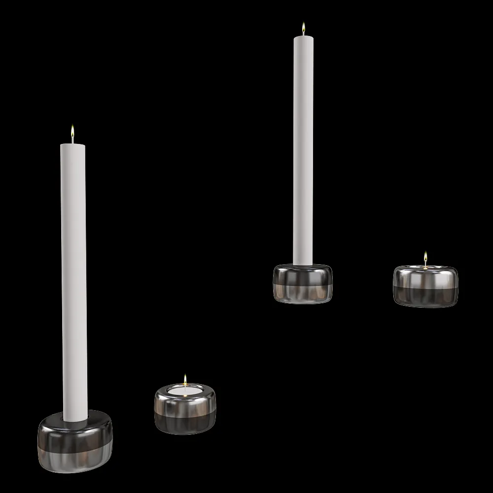 TEO – Candle holder DUO 3ds Max