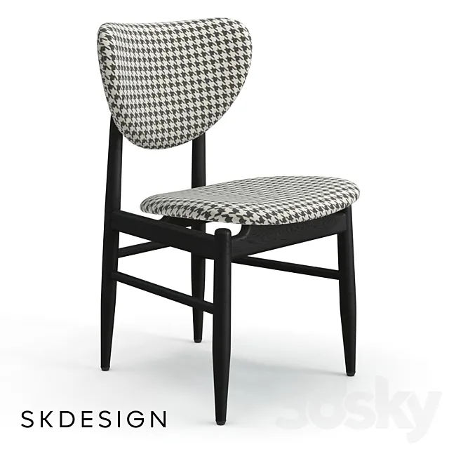 Teo dining chair 3DS Max Model