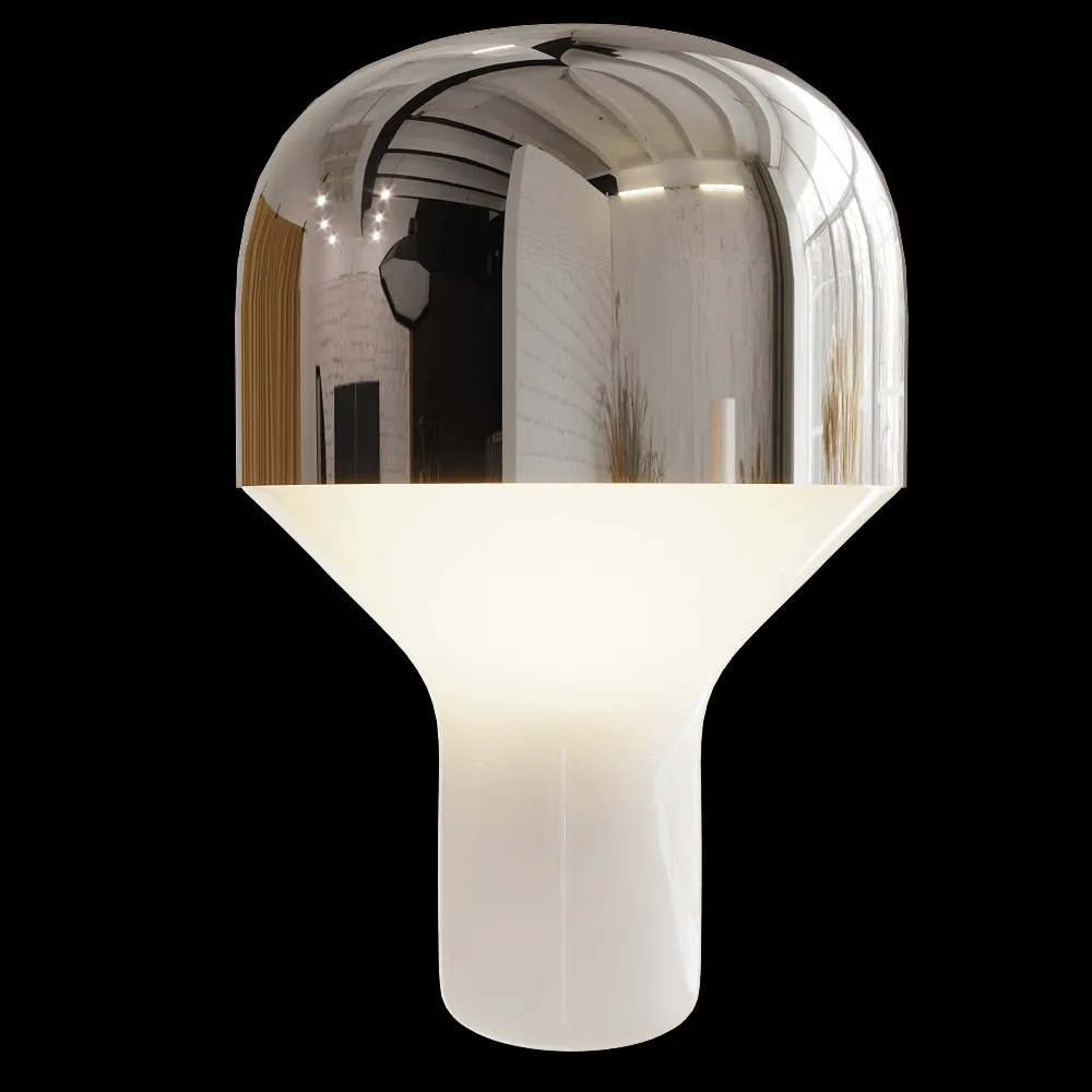 TEO – Table lamp CAP Chrome 3ds Max