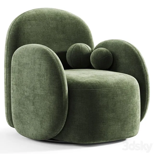 Teop swivel chair swivel Teop 3dsMax Model
