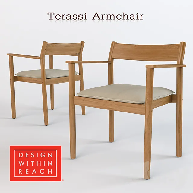 Terassi Armchair 3ds Max