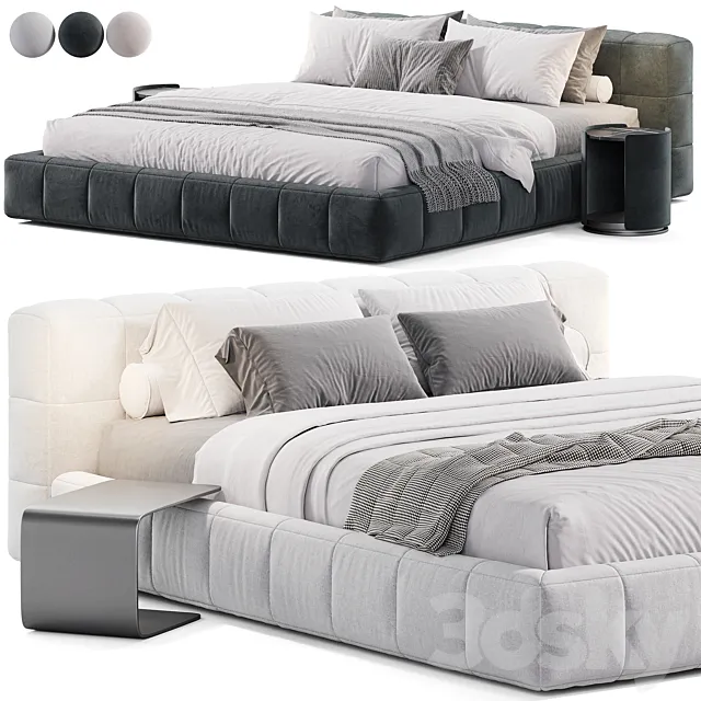 Terence bed by Valentini 3ds Max