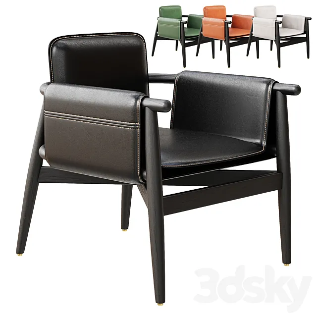 TERESINA KUOIO armchair By Meridiani 3DS Max Model