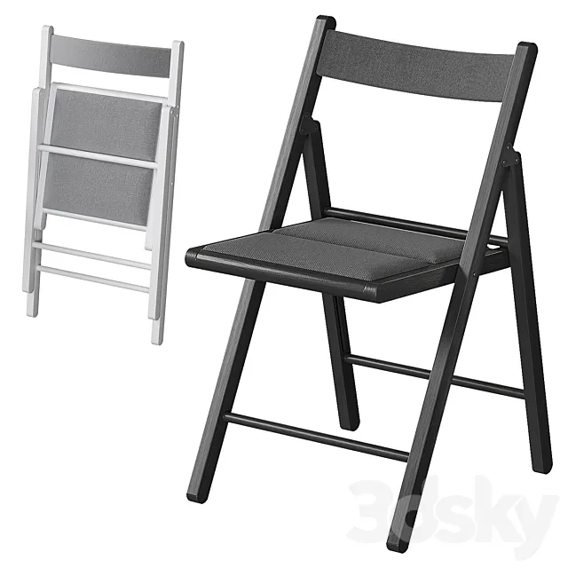 Terje Terier Folding Chair Ikea 3DSMax File