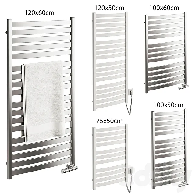 Terma Heated towel rail 3DS Max Model