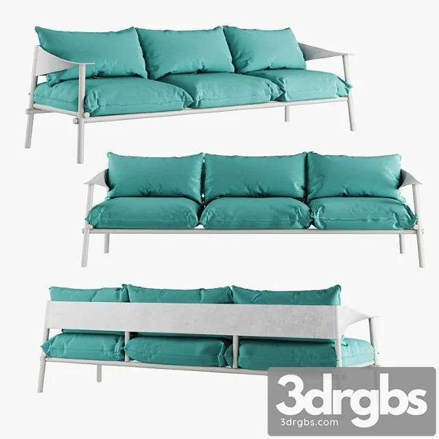 Terramare three seats sofa