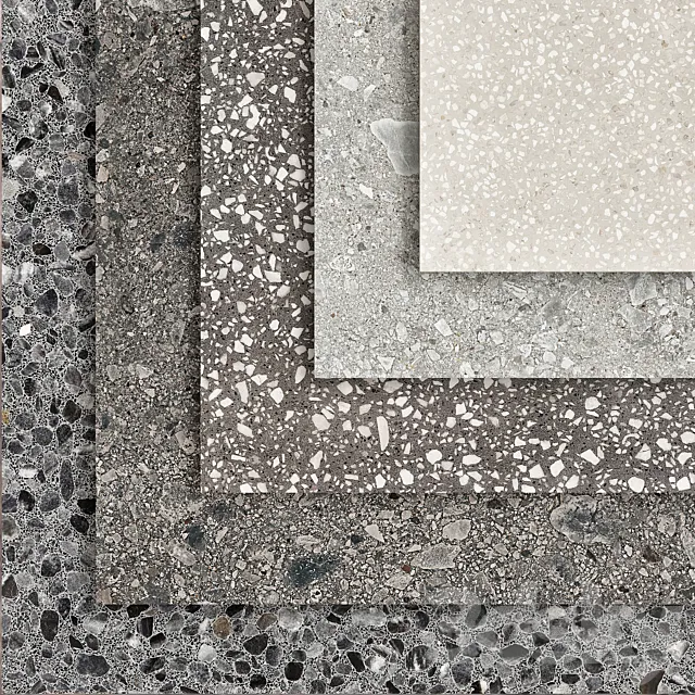 Terrazzo marble 5 3DS Max Model