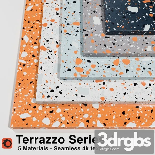 Terrazzo Series 1 5 Seamless Materials 3dsmax Download