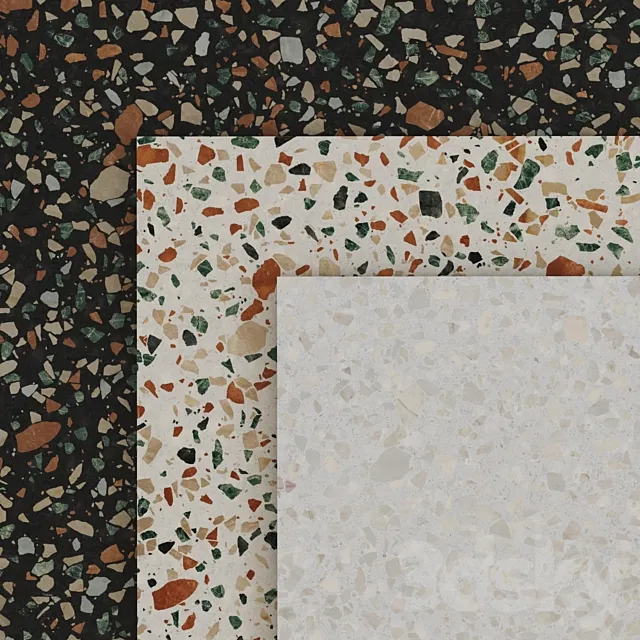 Terrazzo set1 3DS Max Model