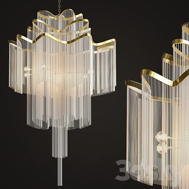 Terzani Atlantis Chandelier 3DSMax File