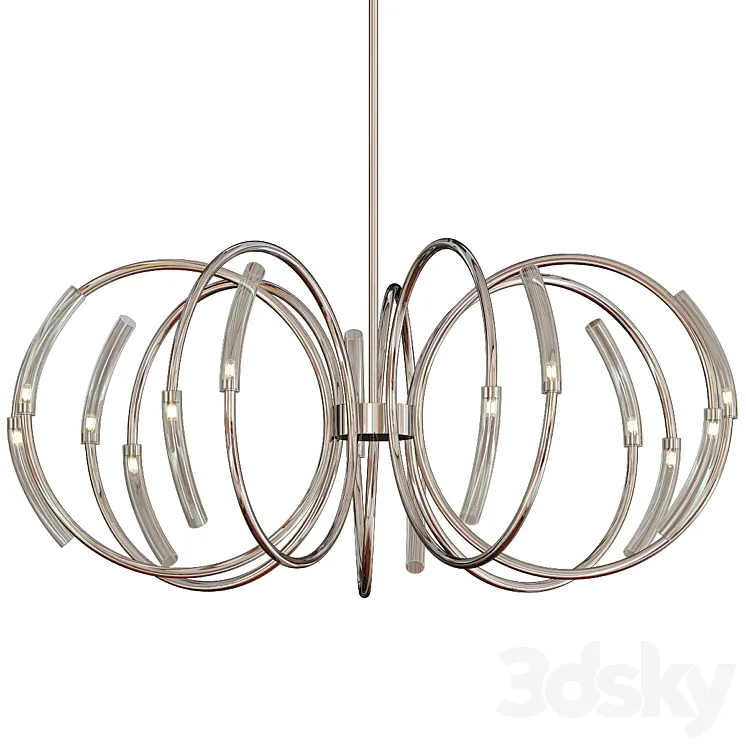 Terzani Chandelier 3DS Max
