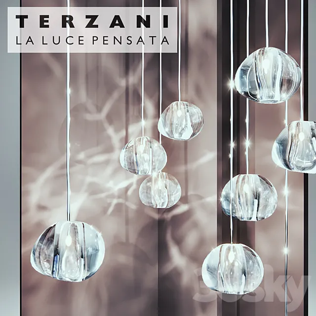 Terzani – Mizu Pendant Light 3DSMax File