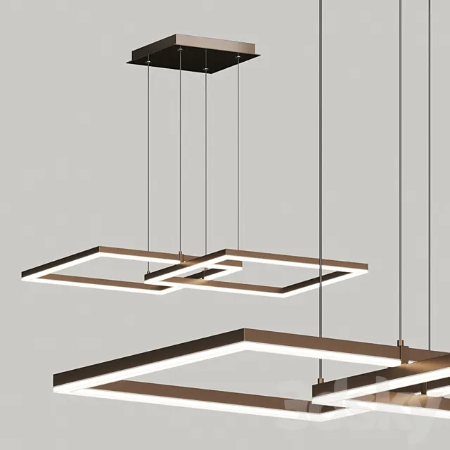 Terzo Light Linus Pendant Lamps 3DS Max Model