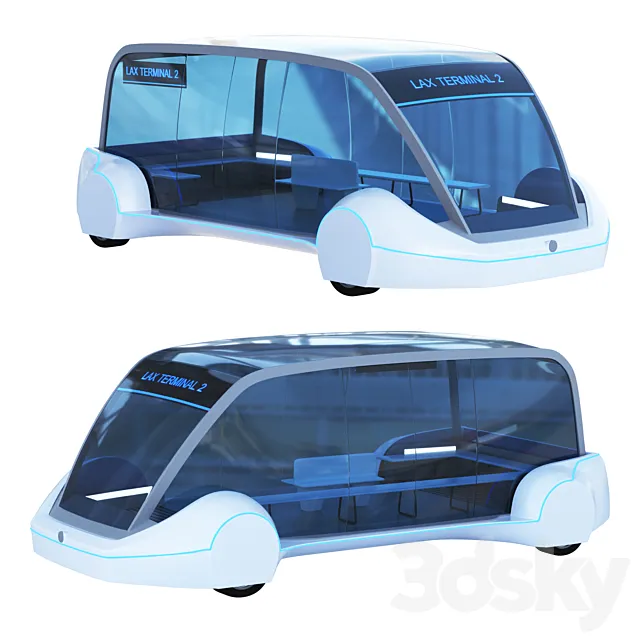 Tesla pod 3ds Max