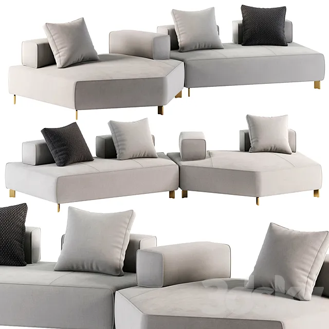 Tetra sofa by Bonaldo 3DSMax File