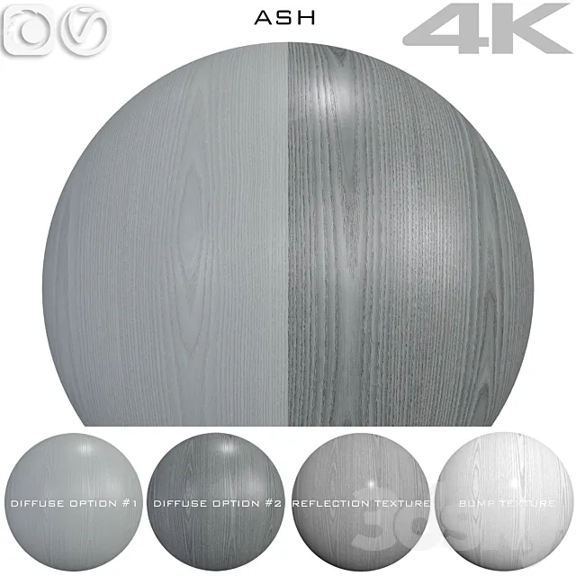 Texture Ash №1 3ds Max