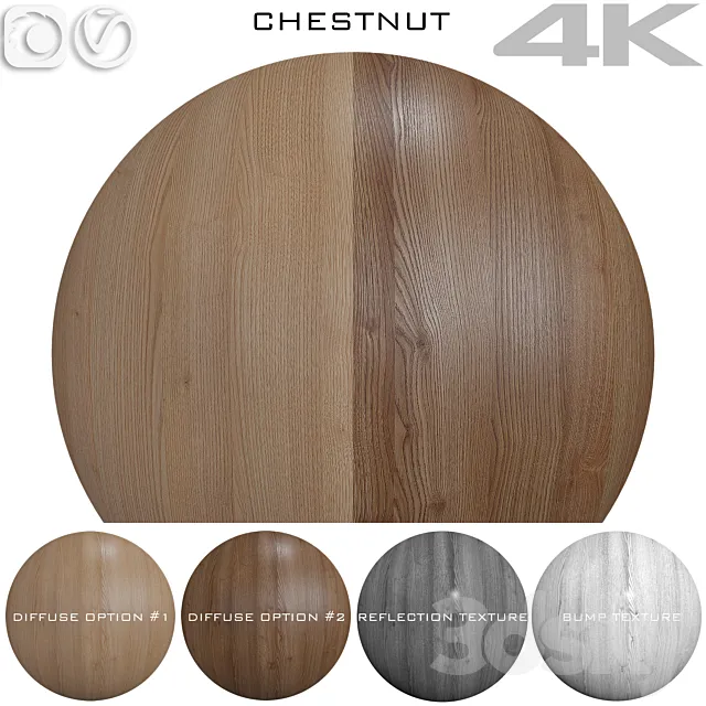 Texture Chestnut №2 3ds Max