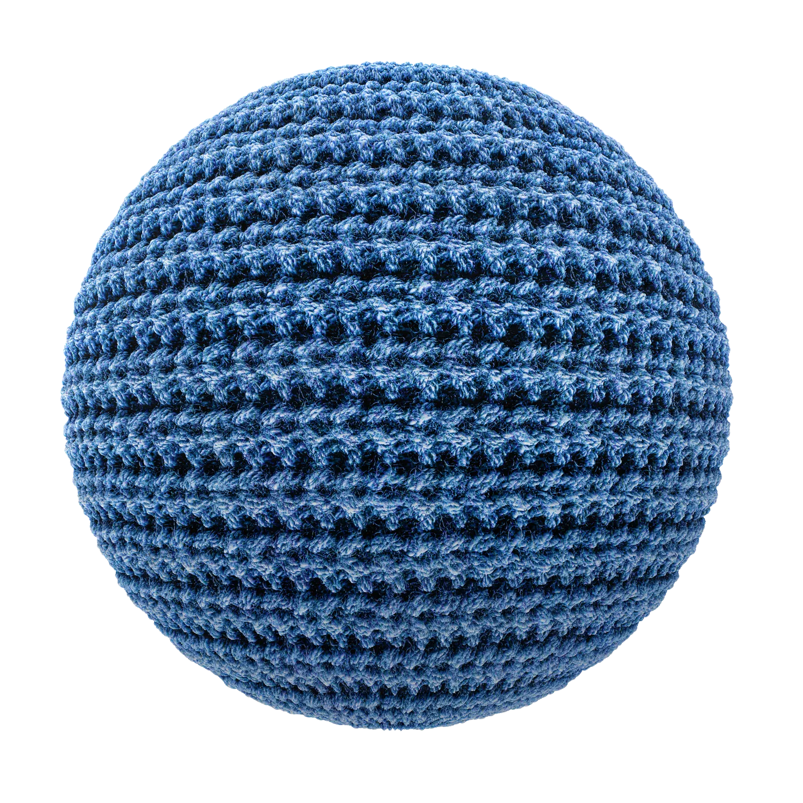 PBR CGAXIS TEXTURES – FABRICS – Blue Wool Fabric 01