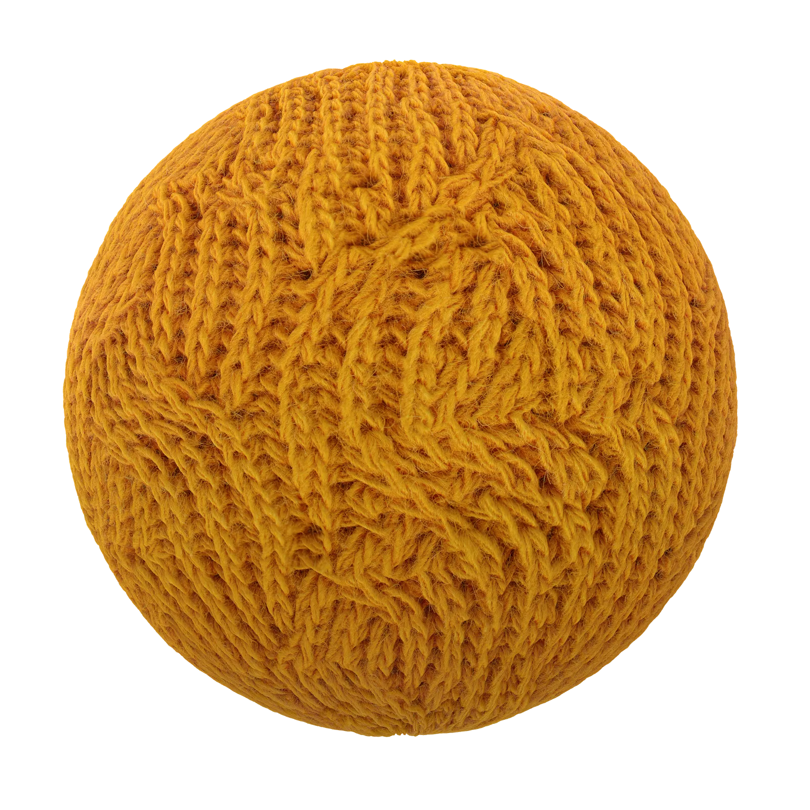 PBR CGAXIS TEXTURES – FABRICS – Orange Wool Fabric 01