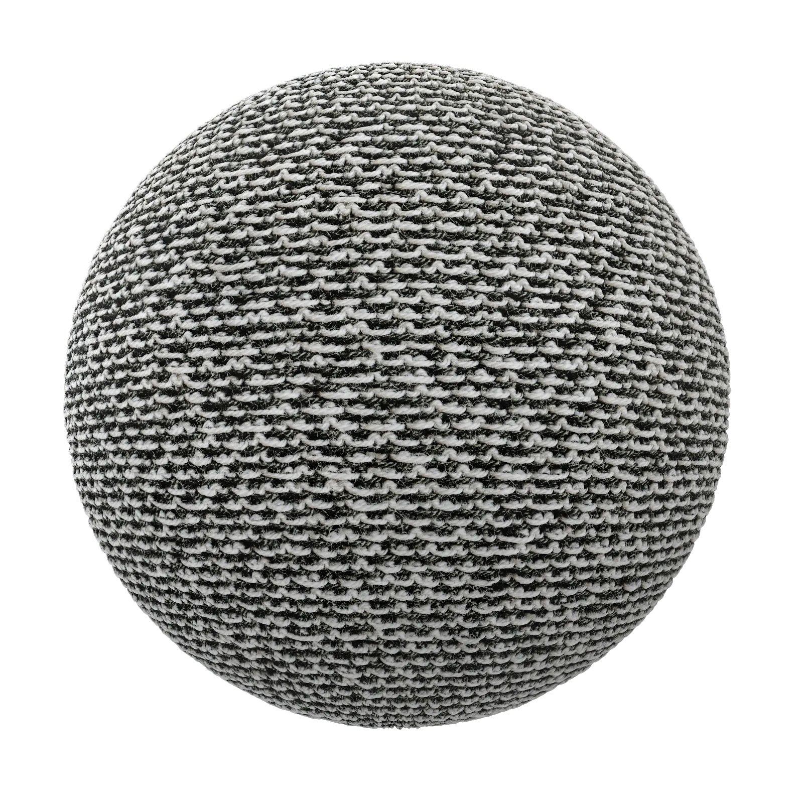 PBR CGAXIS TEXTURES – FABRICS – Black And White Fabric 01