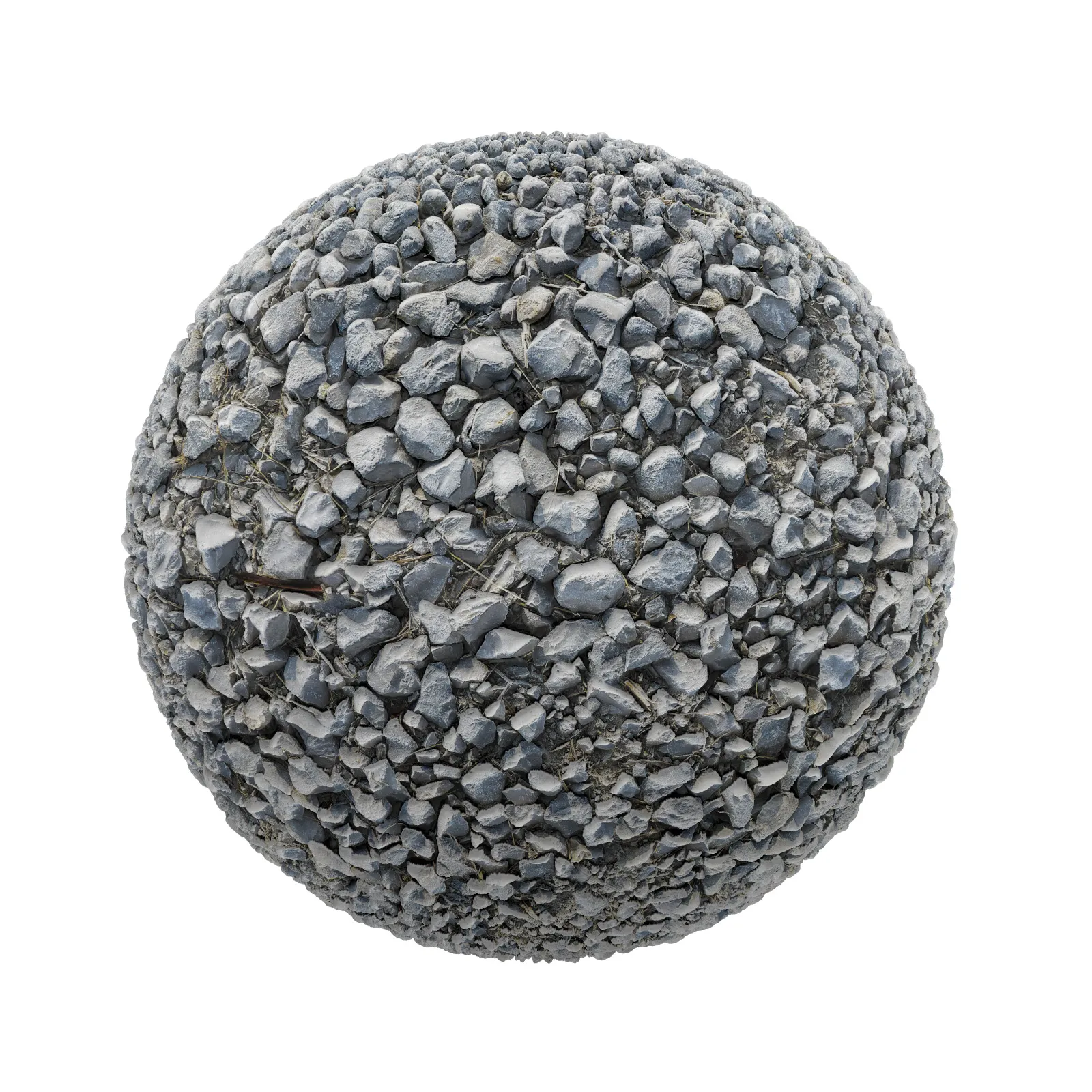 TEXTURES – STONES – CGAxis PBR Colection Vol 1 Stones – grey gravel 3