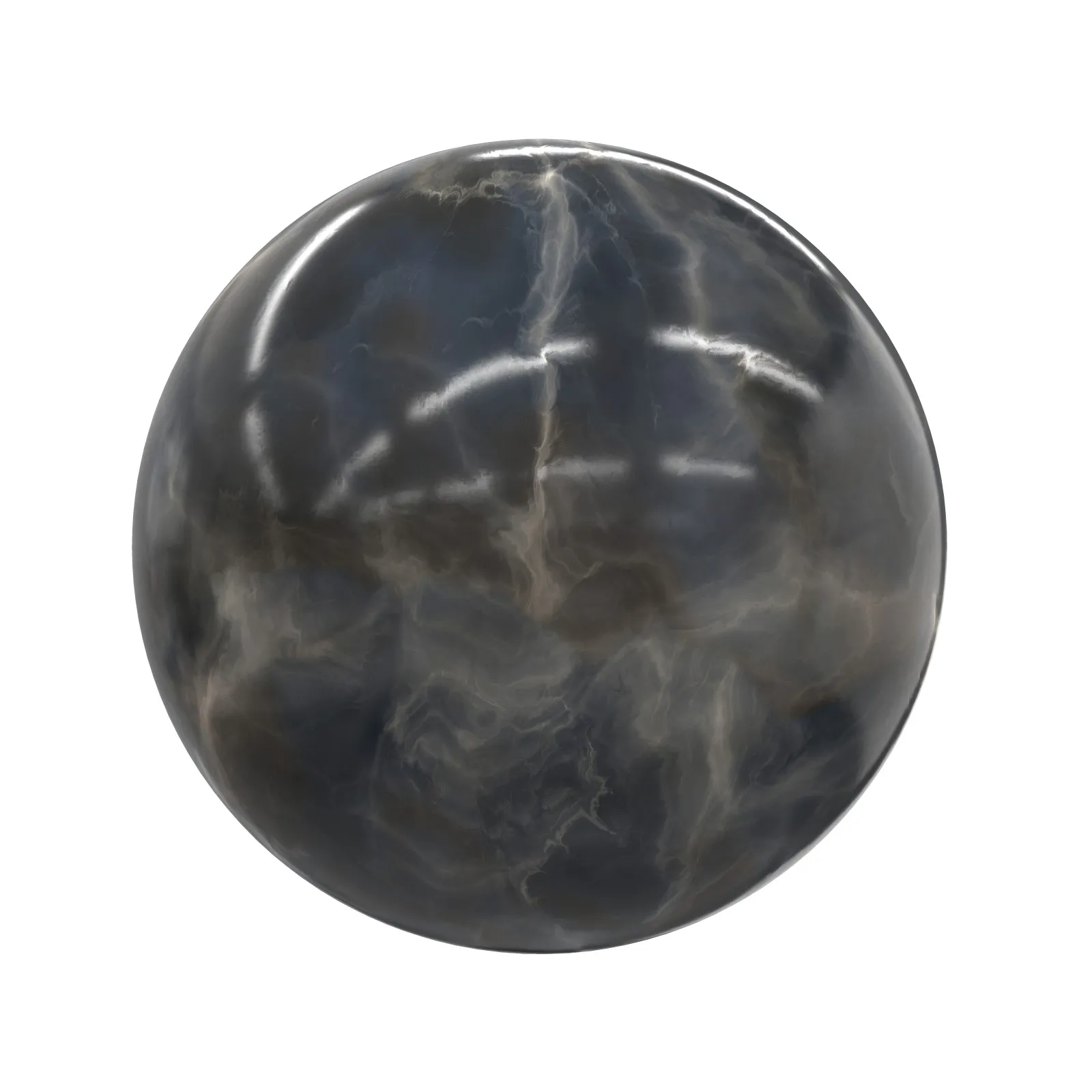 TEXTURES – STONES – CGAxis PBR Colection Vol 1 Stones – black marble 2