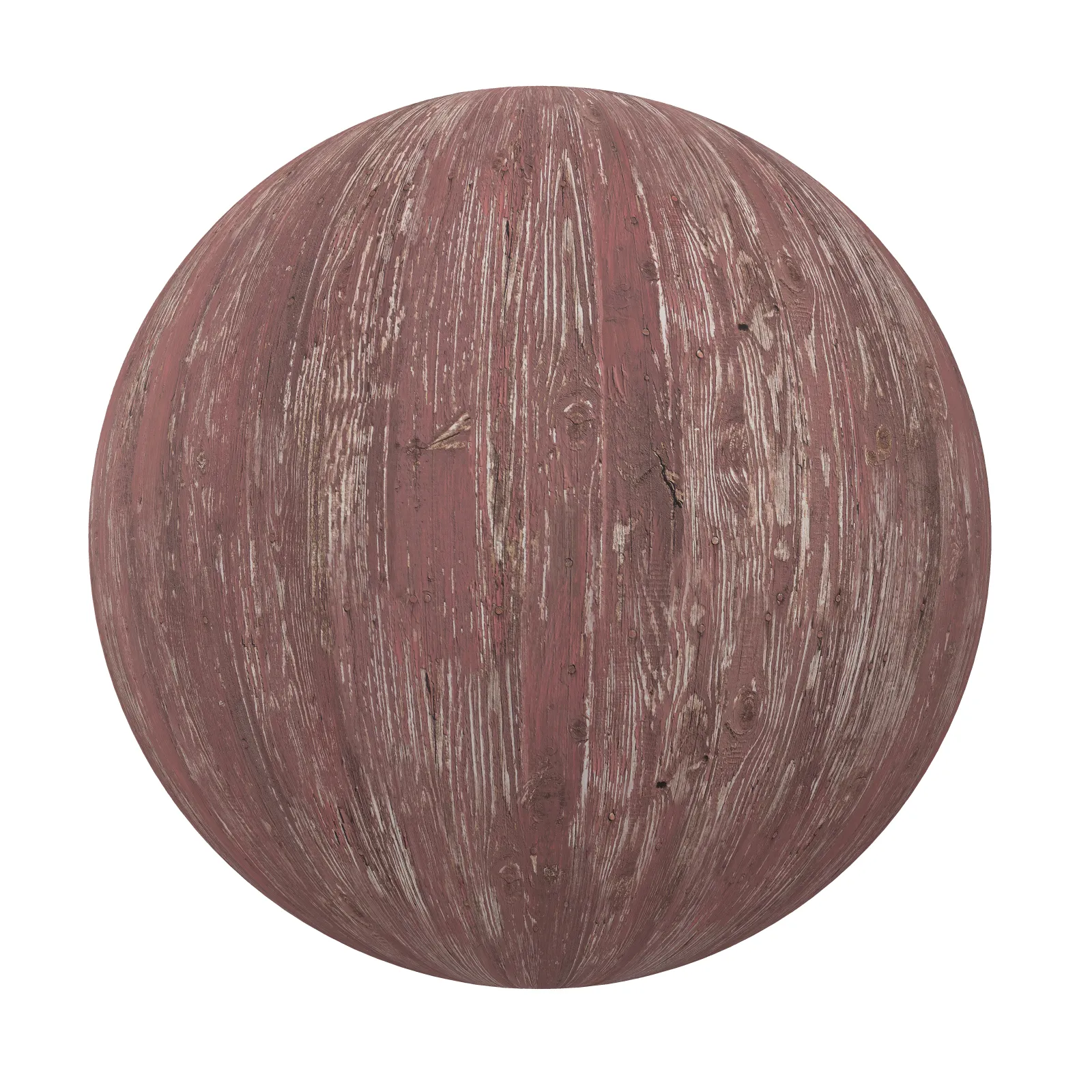 TEXTURES – WOOD – Red Painted Old Wood