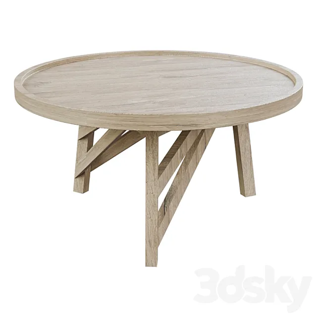 Thais coffee table 3DS Max Model