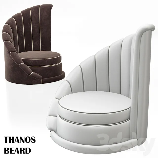 Thanos Beard Sofa 3ds Max