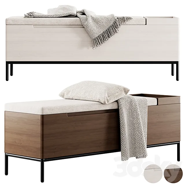 Thari Everest Bench by Article 3ds Max