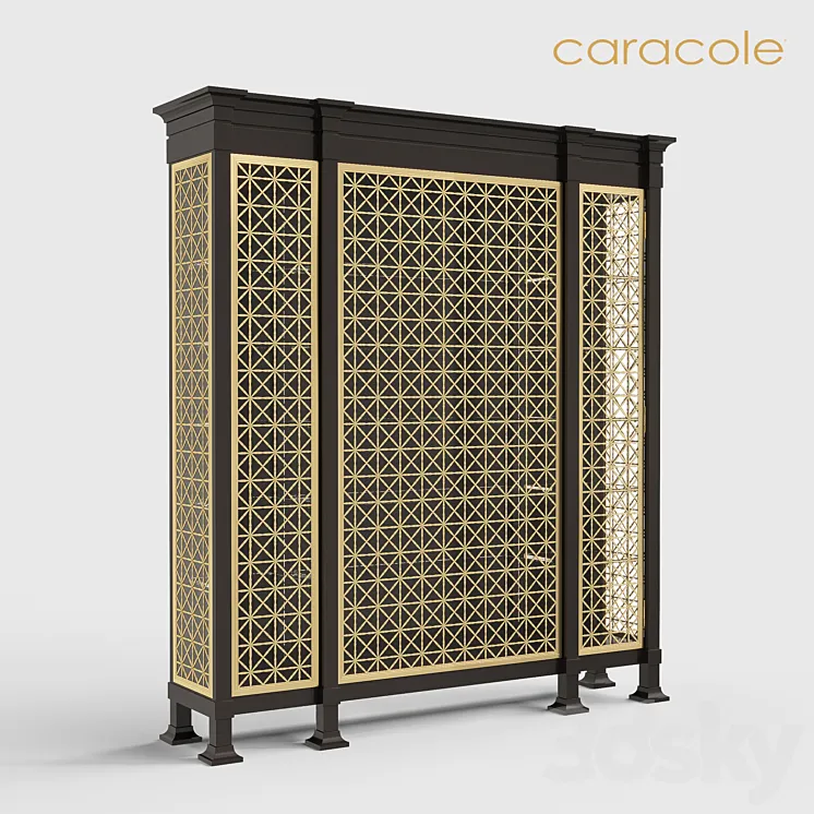 The Arabesque Display Caracole 3DS Max