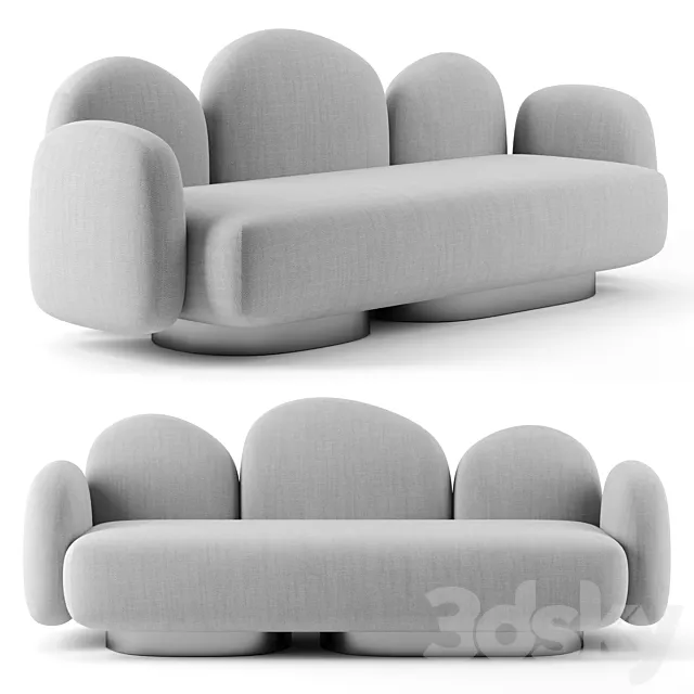 The ASSEMBLE sofa by destroyers builders for valerie objects 3DSMax File