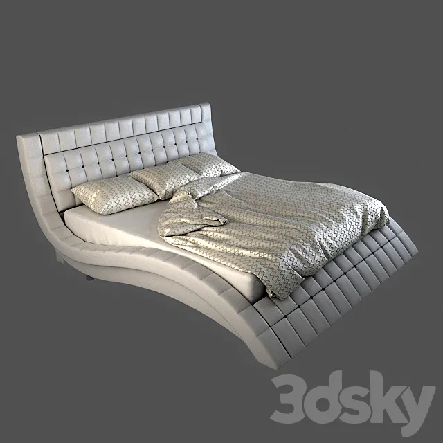 The bed of Atlantico (Ormatek) 3DSMax File