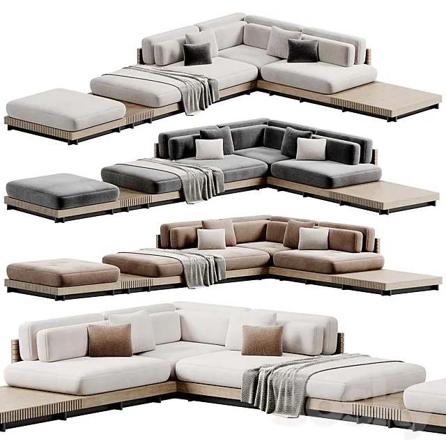 The Caicos Outdoor Sofa By Design Milk | Sofa 3ds Max
