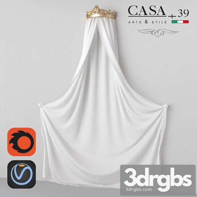The casa + 39 – prestige – crown + canopy (art 718) 2 3dsmax Download