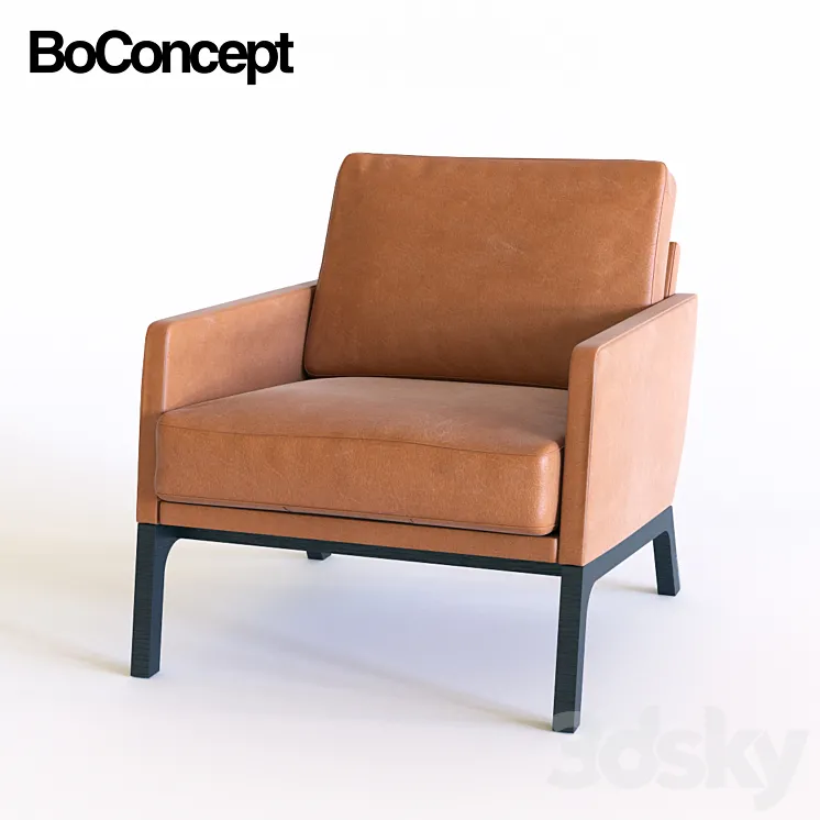 The chair BoConcept Monte 3DS Max