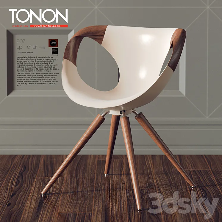 The chair Tonon "Up-Chair" 3DS Max