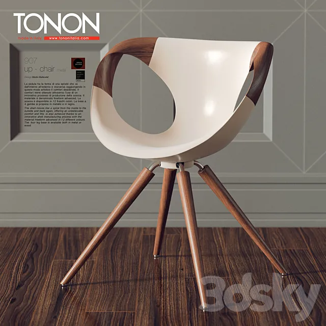 The chair Tonon “Up-Chair” 3DSMax File