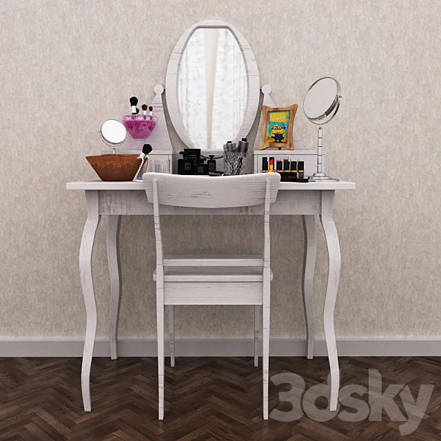 The competition. Dressing table 3DS Max Model