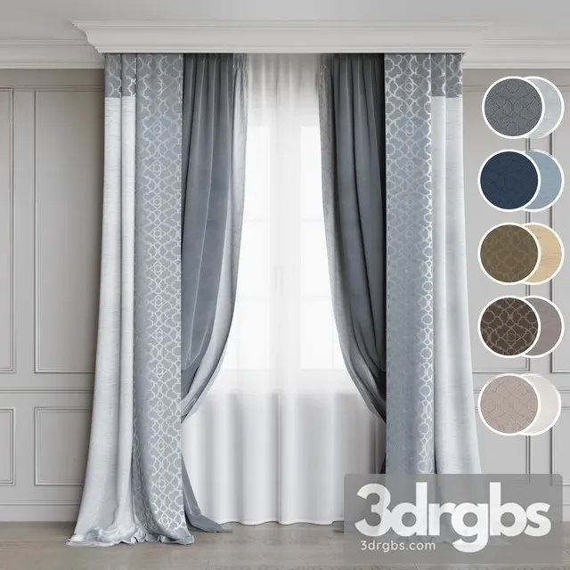 The Curtain Set 5 Colors 3dsmax Download
