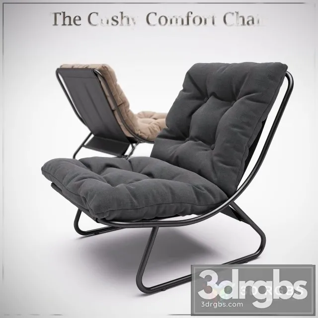 The Cushy  Comfort Chair 3dsmax Download