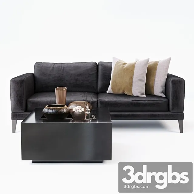 The darcey 3 seat sofa 2 3dsmax Download
