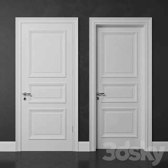 The door is interroom 3ds Max