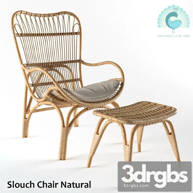 The Family Love Tree Slouch Chair Natural 3dsmax Download