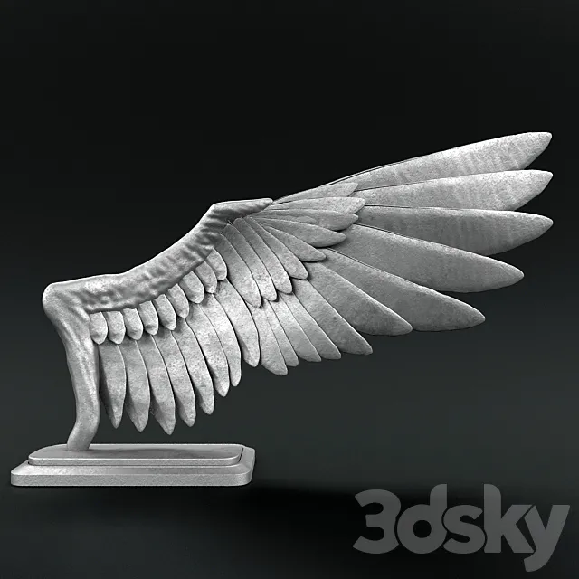 The figurine “Wings” 3DSMax File