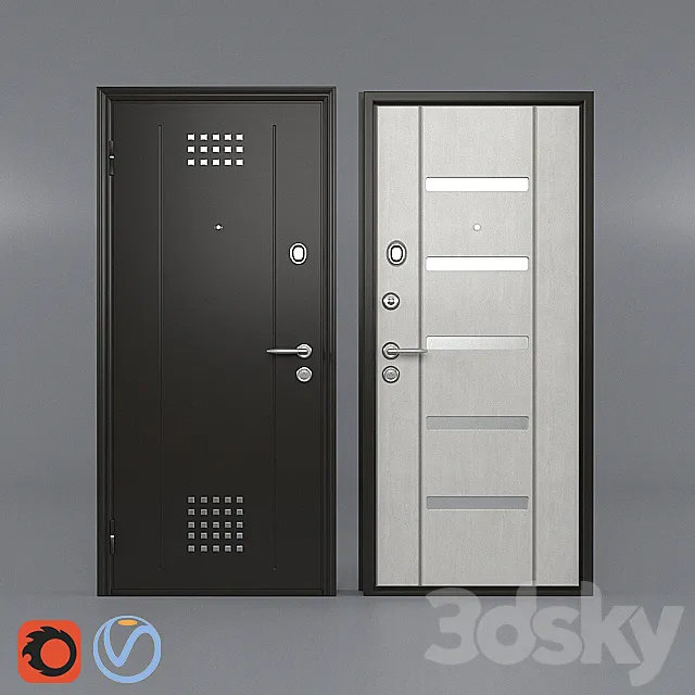 The front door Toreks 3DS Max Model