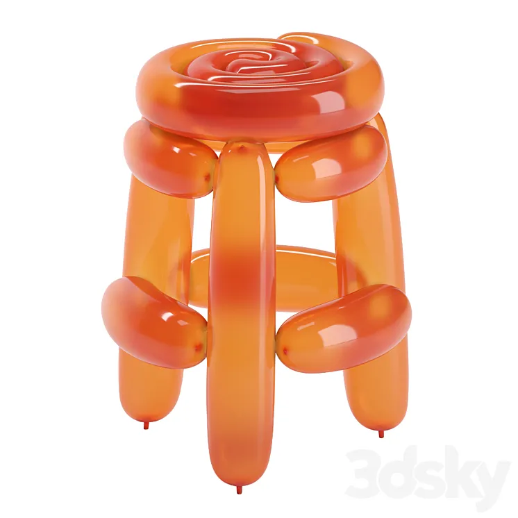 The Future Perfect Blowing Stool 1 3DS Max Model