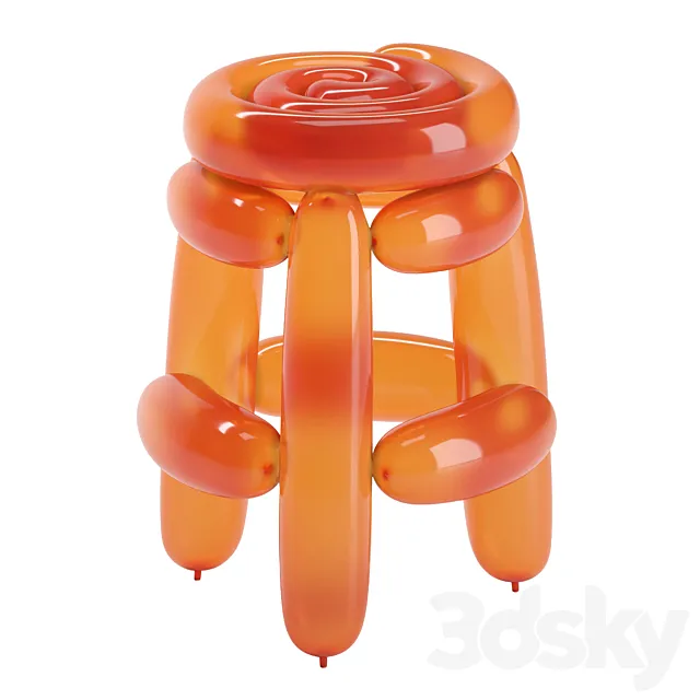 The Future Perfect Blowing Stool 1 3DSMax File