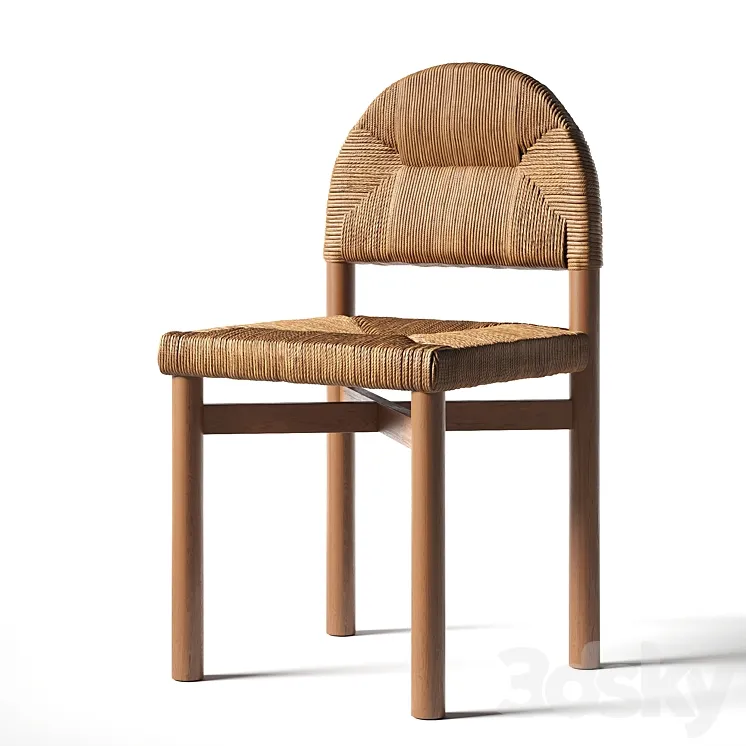The Grace Dining Chair by Rachel Donath 3DS Max Model