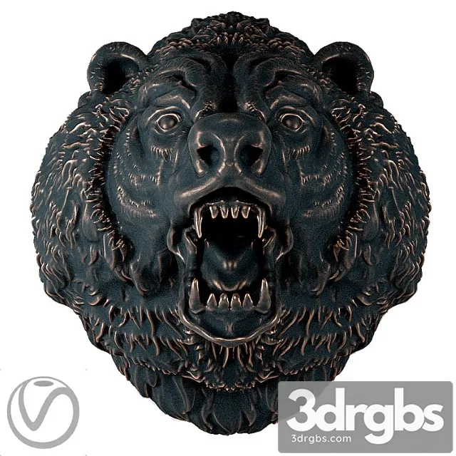 The Head Of A Bear 3dsmax Download